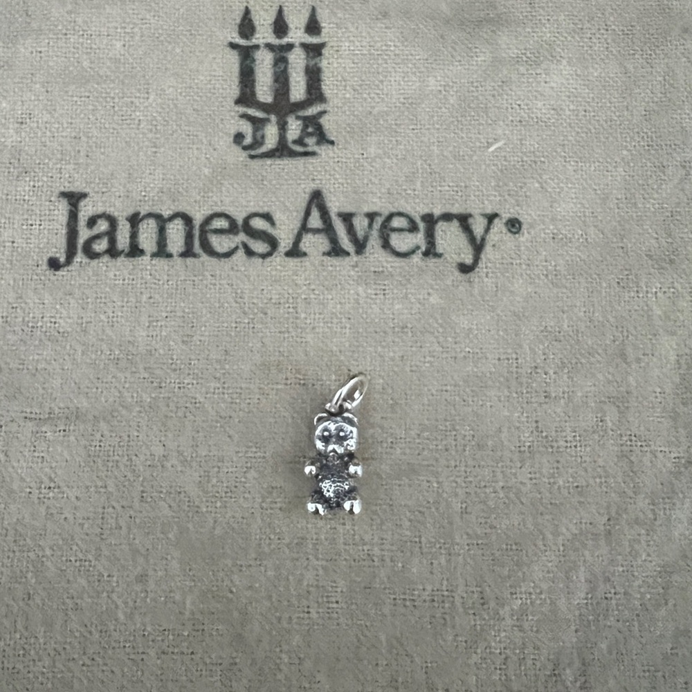 James Avery Retired Teddy Bear Charm